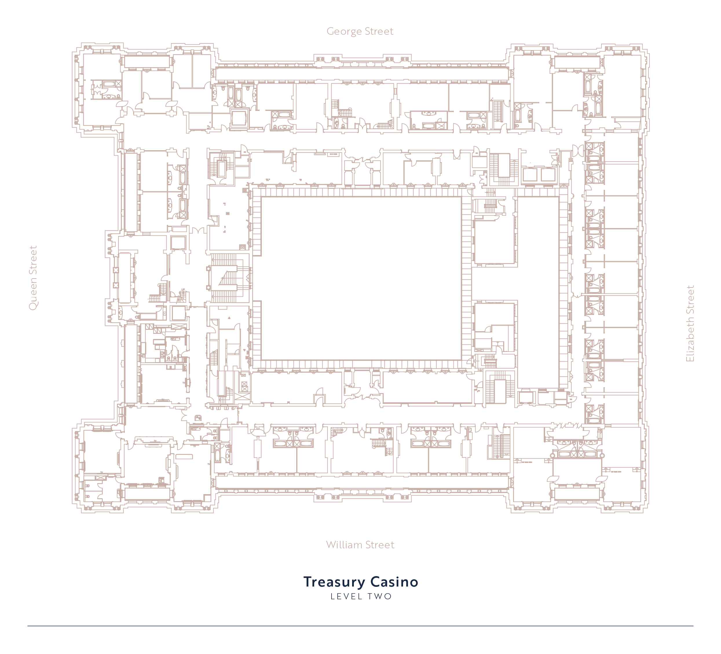 The Treasury Brisbane - Floor Plan